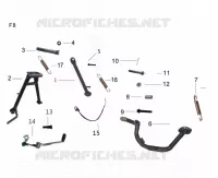 STAND / BRAKE PEDAL / GEAR LEVER