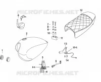 TANK / SEAT / KEY SET