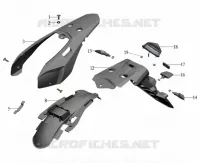 REAR MUDGUARD / TAIL LIGHT / INDICATORS