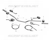 HANDLEBAR / CABLES / MIRRORS
