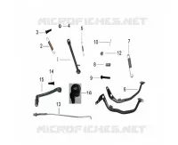 STAND / BRAKE PEDAL / GEAR LEVER