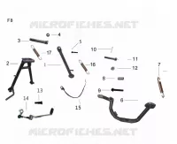STAND / BRAKE PEDAL / GEAR LEVER