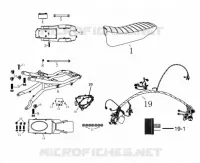SEAT / HARNESS / REAR FRAME / FILTER HOUSING