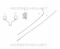 MIRRORS / CABLES / REAR BRAKE PEDAL