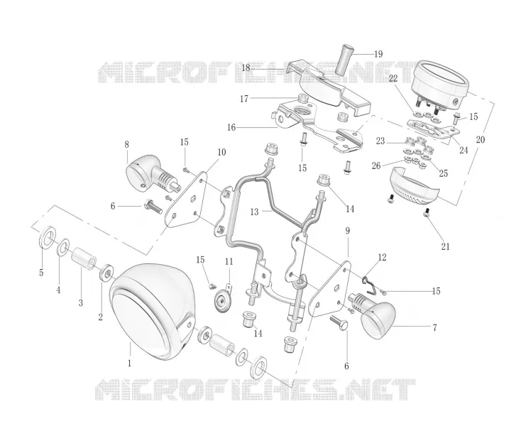 SPEEDOMETER / HEADLIGHT / INDICATORS