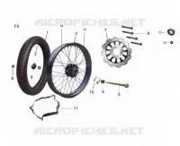 FRONT WHEEL / BRAKE