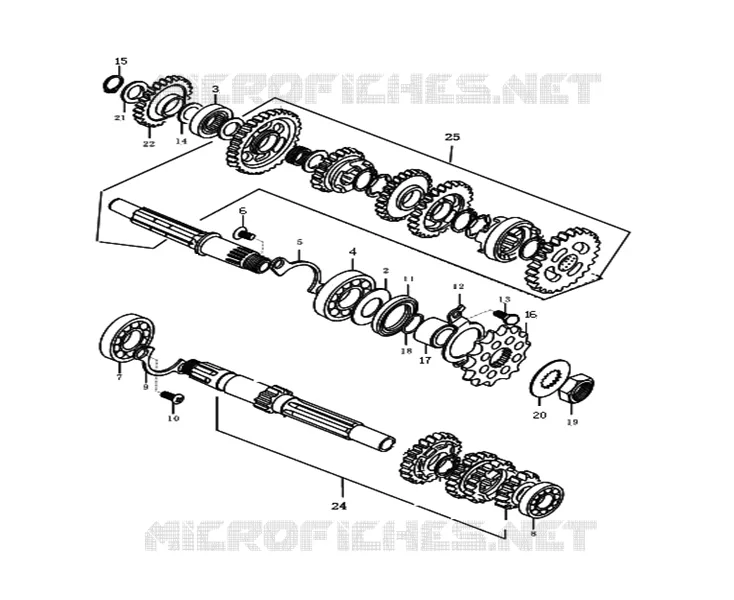PRIMARY / SECONDARY SHAFT