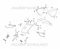 SIDE COVERS / REAR MUDGUARD / TAILLIGHT / INDICATORS