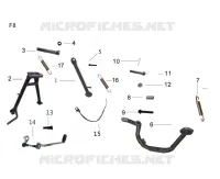 STAND / BRAKE PEDAL / GEAR LEVER