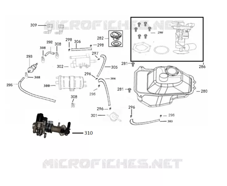 TANK / THROTTLE BODY