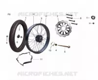 FRONT WHEEL / BRAKE