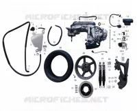 REAR WHEEL AND ENGINE