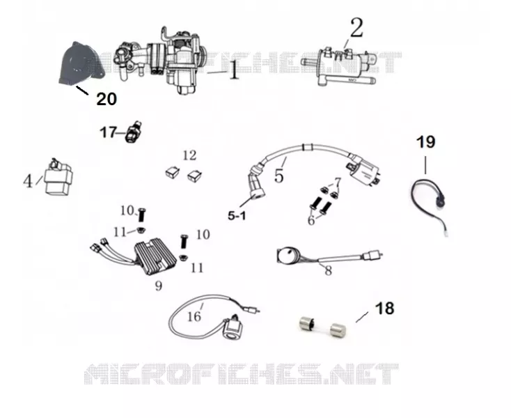 ELECTRICAL COMPONENT / THROTTLE BODY