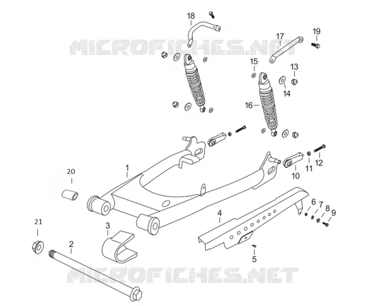 SWINGARM / SHOCK ABSORBER