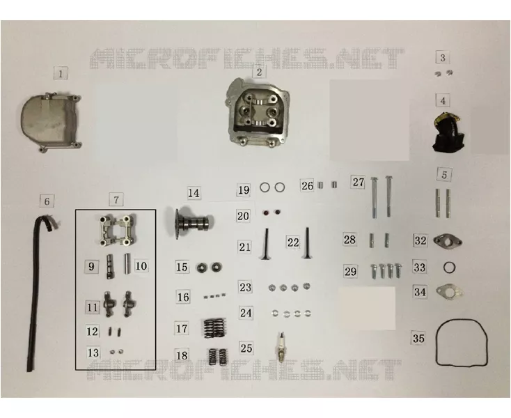 CYLINDER HEAD / INLET MANIFOLD