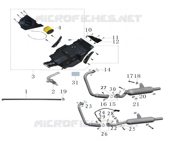 EXHAUST / AIR FILTER