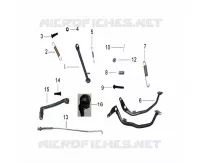 STAND / BRAKE PEDAL / GEAR LEVER