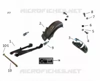 SWINGARM / REAR MUDGUARD