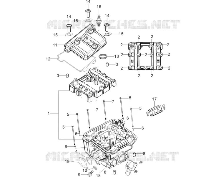 CYLINDER HEAD / SPARK PLUG