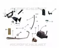 EXHAUST / AIR FILTER BOX / BATTERY MOUNT