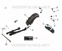 SWINGARM / REAR MUDGUARD