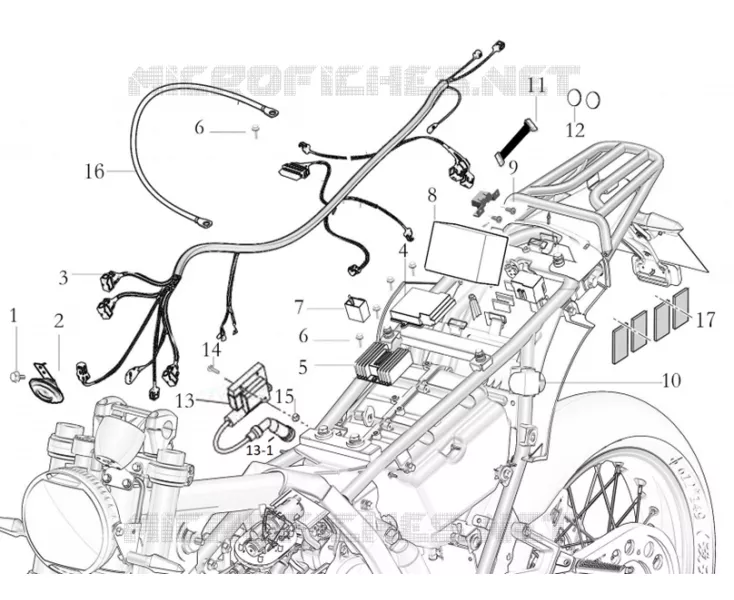 WIRING HARNESS / BATTERY