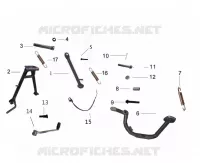 STAND / BRAKE PEDAL / GEAR LEVER
