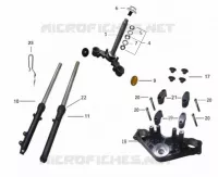 FRONT FORK / STEERING STEM