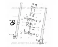 FRONT FORK / STEERING STEM