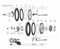 FRONT / REAR WHEELS