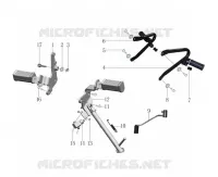 GEAR LEVER / FOOTRESTS