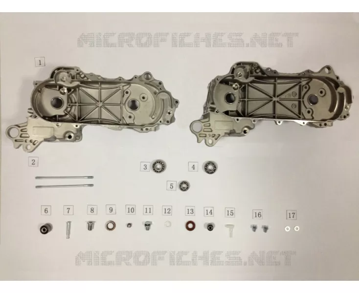 LEFT ENGINE CASING