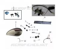 TANK / SEAT / KEY SET