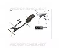 SWINGARM / REAR MUDGUARD