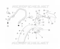REAR MUDGUARD / TAIL LIGHT / INDICATORS
