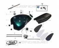 TANK / SEAT / KEY SET