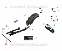 SWINGARM / REAR MUDGUARD