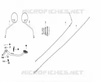 MIRRORS / CABLES / REAR BRAKE PEDAL