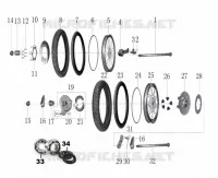 FRONT / REAR WHEELS