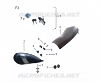 TANK / SEAT / KEY SET