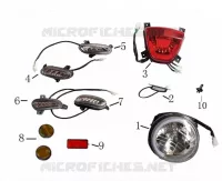 TAIL LIGHT / HEADLIGHT / INDICATORS