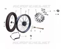 FRONT WHEEL / BRAKE