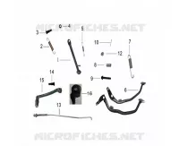 STAND / BRAKE PEDAL / GEAR LEVER