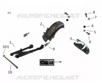 SWINGARM / REAR MUDGUARD