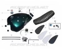 TANK / SEAT / KEY SET