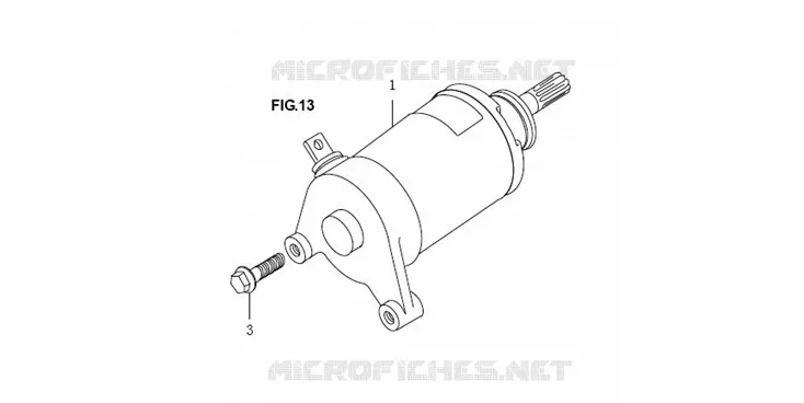 STARTER MOTOR