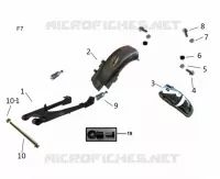 SWINGARM / REAR MUDGUARD