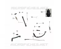 STAND / BRAKE PEDAL / GEAR LEVER