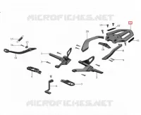GEAR LEVER / BRAKE PEDAL / FOOTRESTS