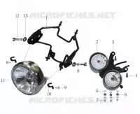 SPEEDOMETER / HEADLIGHT